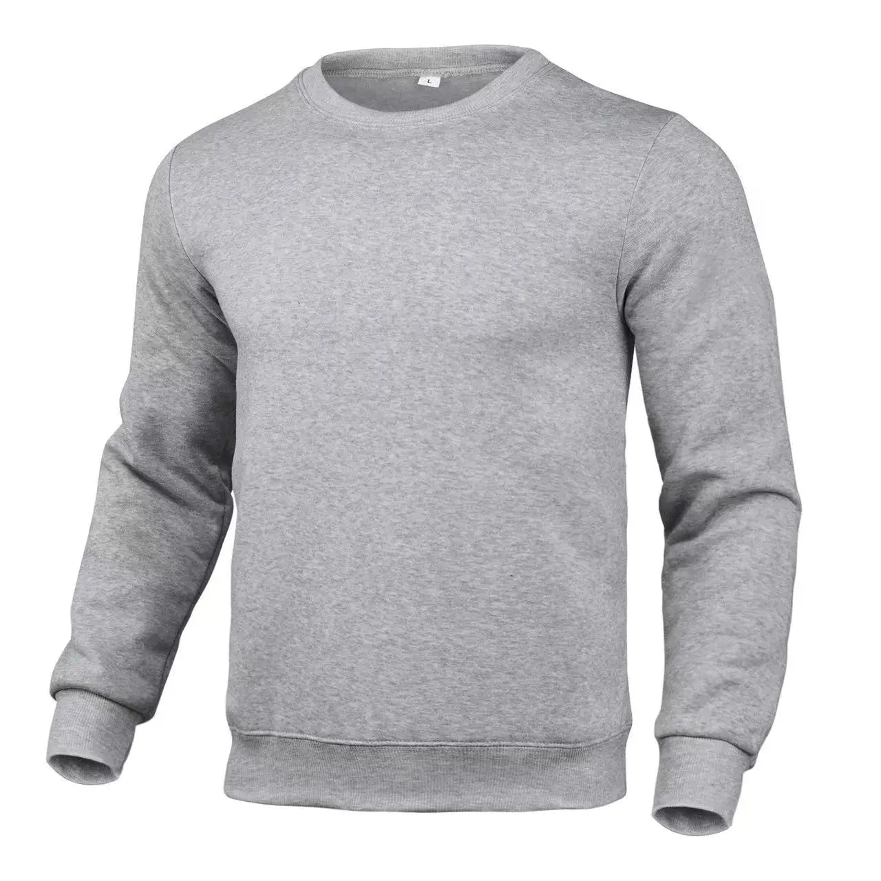 JUMPER  Men's and Women's Sweater Fashion Brand Casual Sweater Solid Color Round Neck Long Sleeve Pullover Sweater