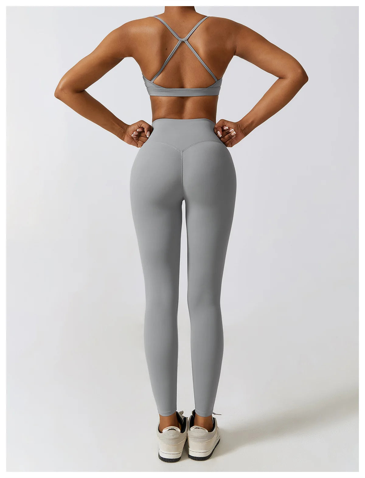 Legging Women's Sportswear Yoga Set Workout Clothes Athletic Wear Sports Gym Legging 2/3PCS Fitness Bra Crop Top Long Sleeve Yoga Suit