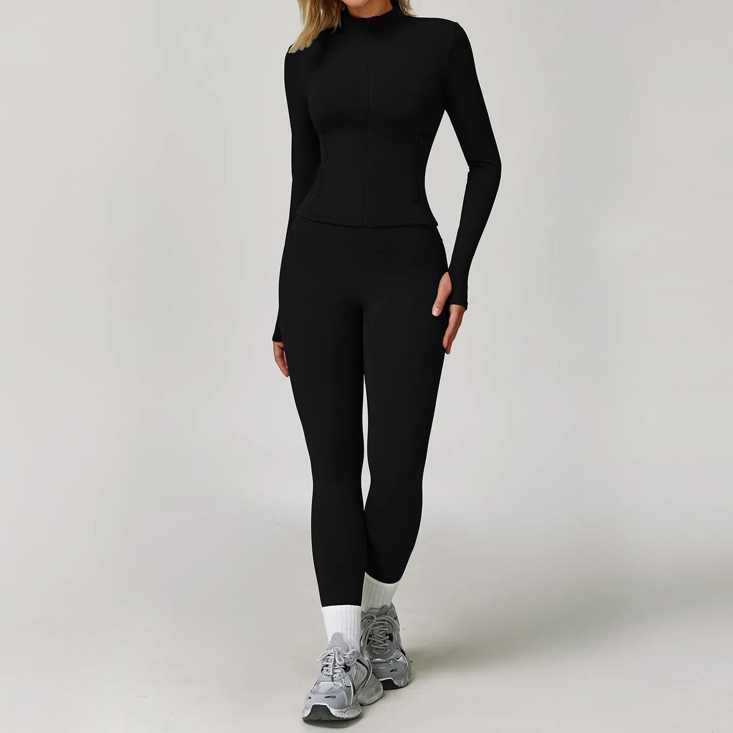 Legging 2/3PCS Yoga Suit Sports Set Gym Set Women Tracksuit Running Workout Clothes Long Sleeve Sports Bra Athletic Wear Yoga Clothing
