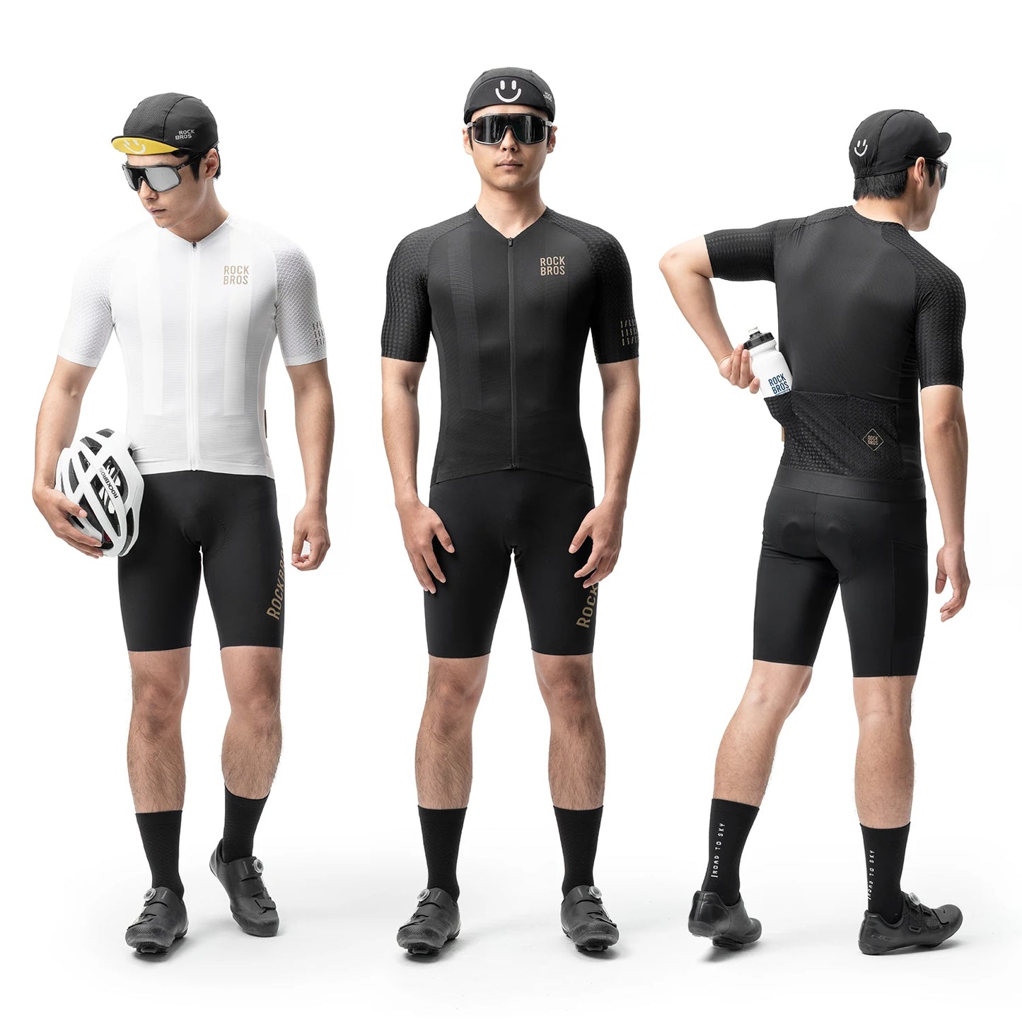T-shirts Cycling Jersey Short Sleeve Windproof Shirt Bike Sports Shirt Breathable Reflective Summer Shirt with YKK Zipper