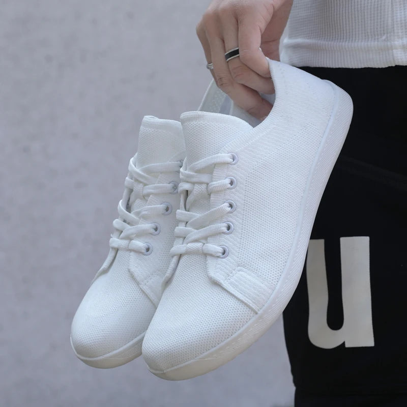 Women Sneakers Wide Toe Barefoot Shoes Mens Womens Minimalist Walking Sneakers Shoes | Zero Drop Sole | Breathable Mesh