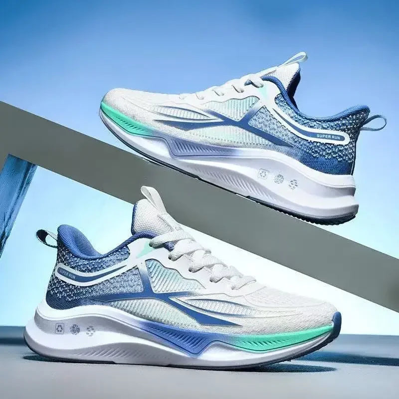 Sneakers Running & Walking Men's Shoes - Lace-up, Lightweight, Comfortable & Breathable Tennis Sneakers