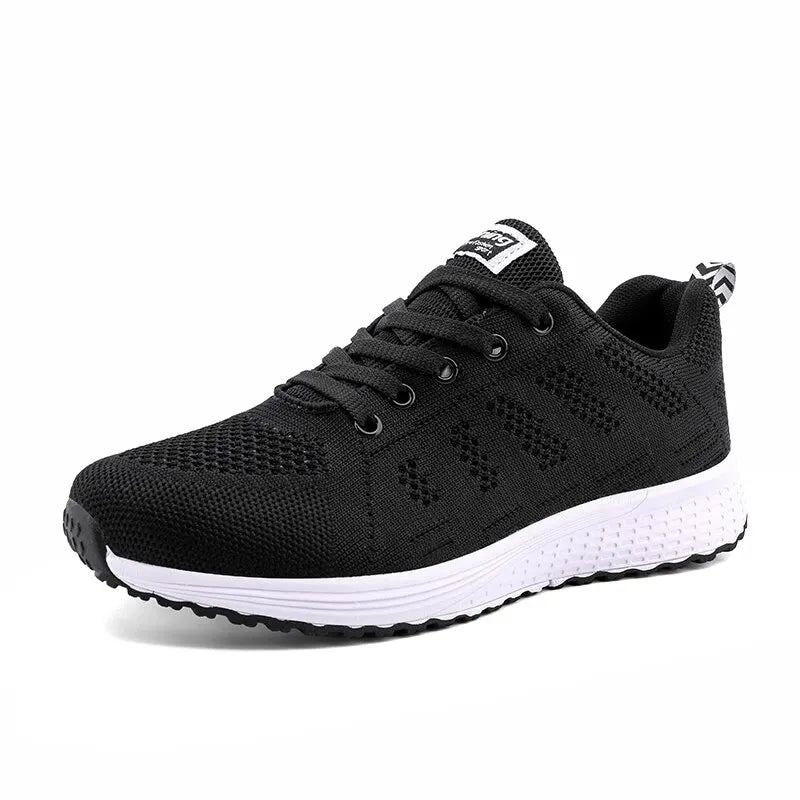 Women Sneakers  Casual Shoes Fashion Breathable Walking Mesh FlatShoesSneakers White Female Footwear
