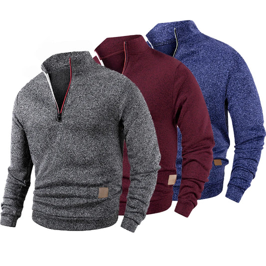 JUMPER Men's Turtlenecks Sweaters Knitwear Pullovers Solid Color Long Sleeved Sweater Male Men's Sweatshirts Winter Top