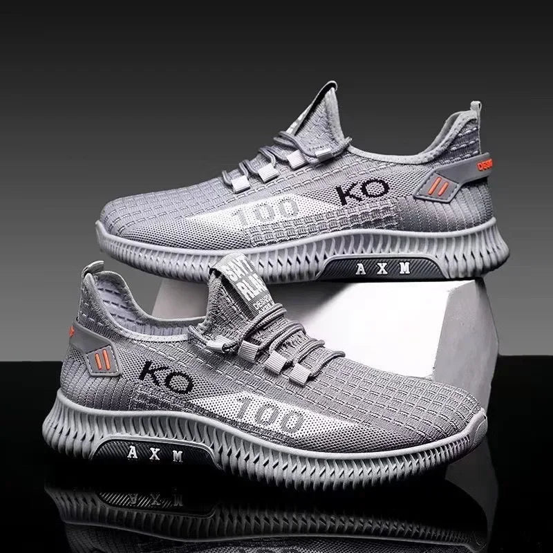 Sneakers Soft Soled Spring and Autumn Old Cloth Shoes Breathable Mesh Shoes Non-slip Wear-resistant Casual Low-top Shoes Work Shoes