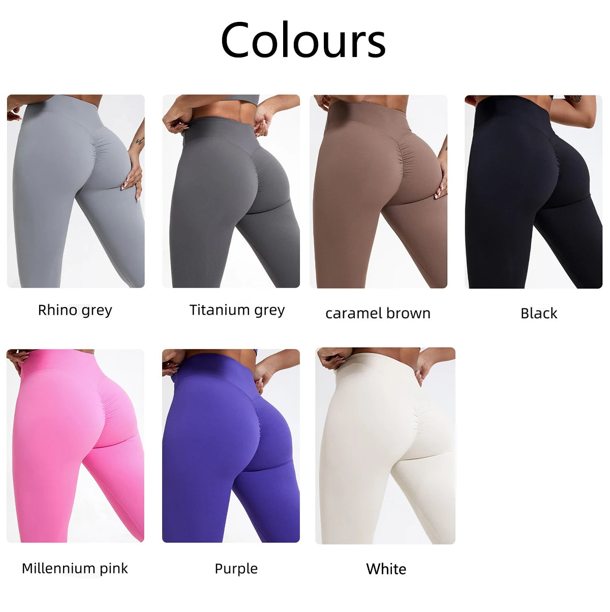 Leggings Push Up Booty Yoga Pants High Waist Sports Leggings Women Running Fitness Gym Leggings Women Workout Tights Yoga Clothing Female