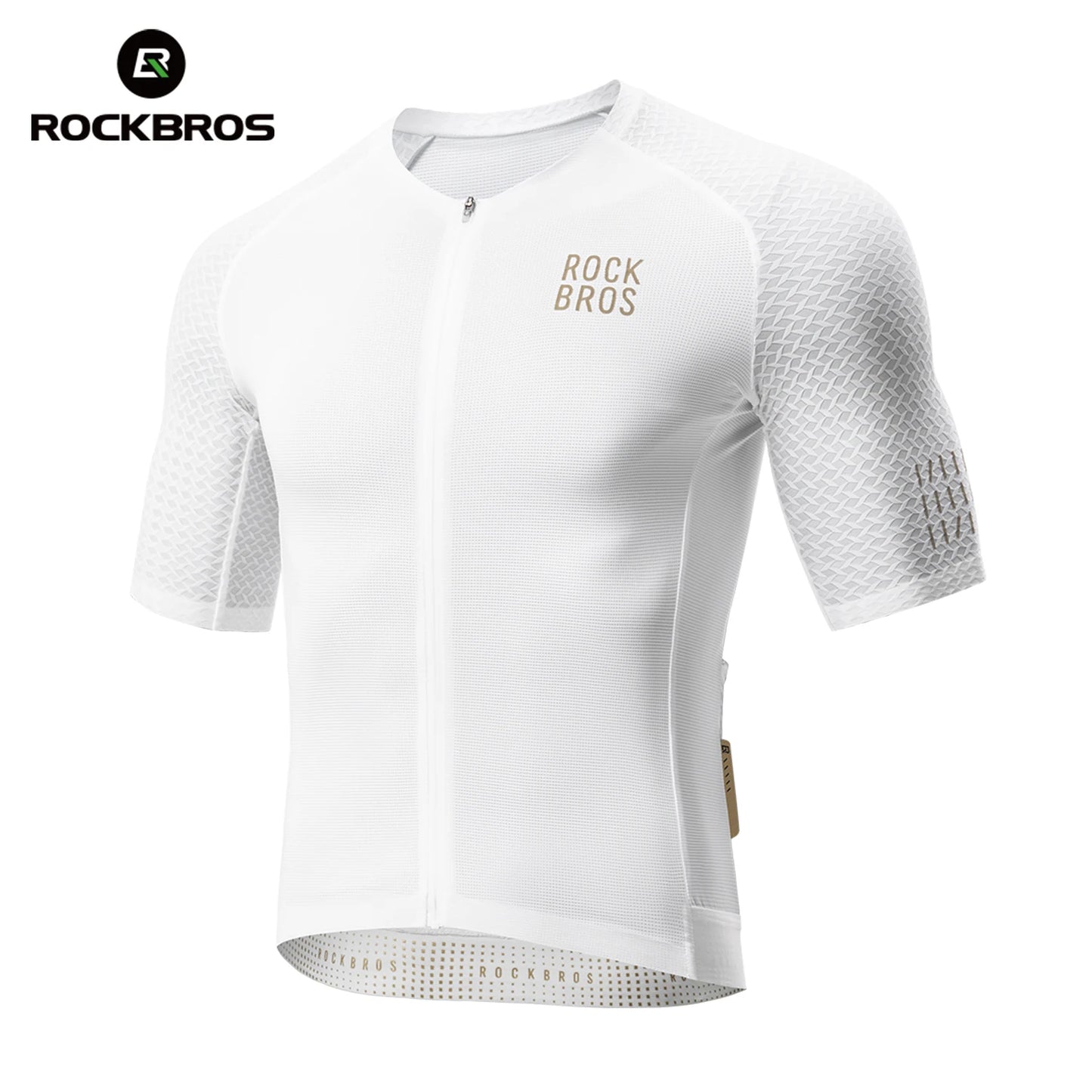 T-shirts Cycling Jersey Short Sleeve Windproof Shirt Bike Sports Shirt Breathable Reflective Summer Shirt with YKK Zipper
