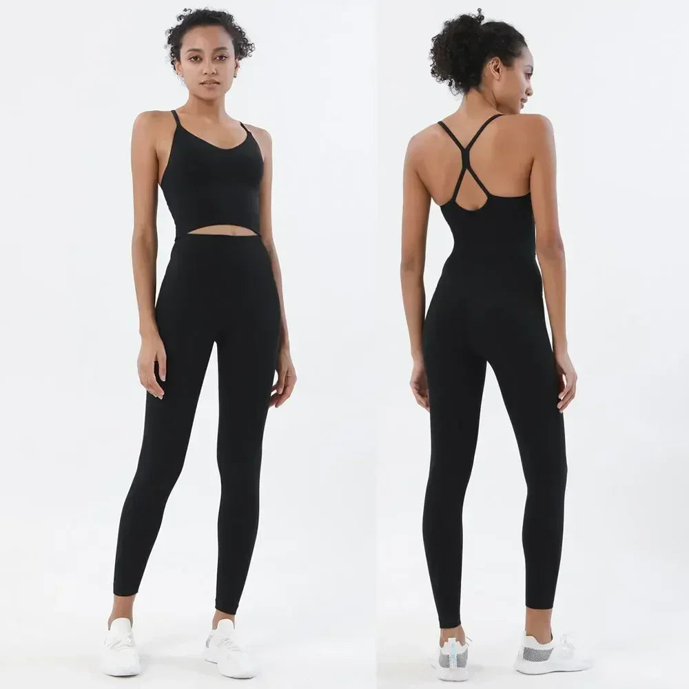 Legging Sportswear Woman Gym Sports Bra and Leggings Woman 2 Piece Set Outifit Naked Feeling Female Fitness Clothing Women' Tracksuit