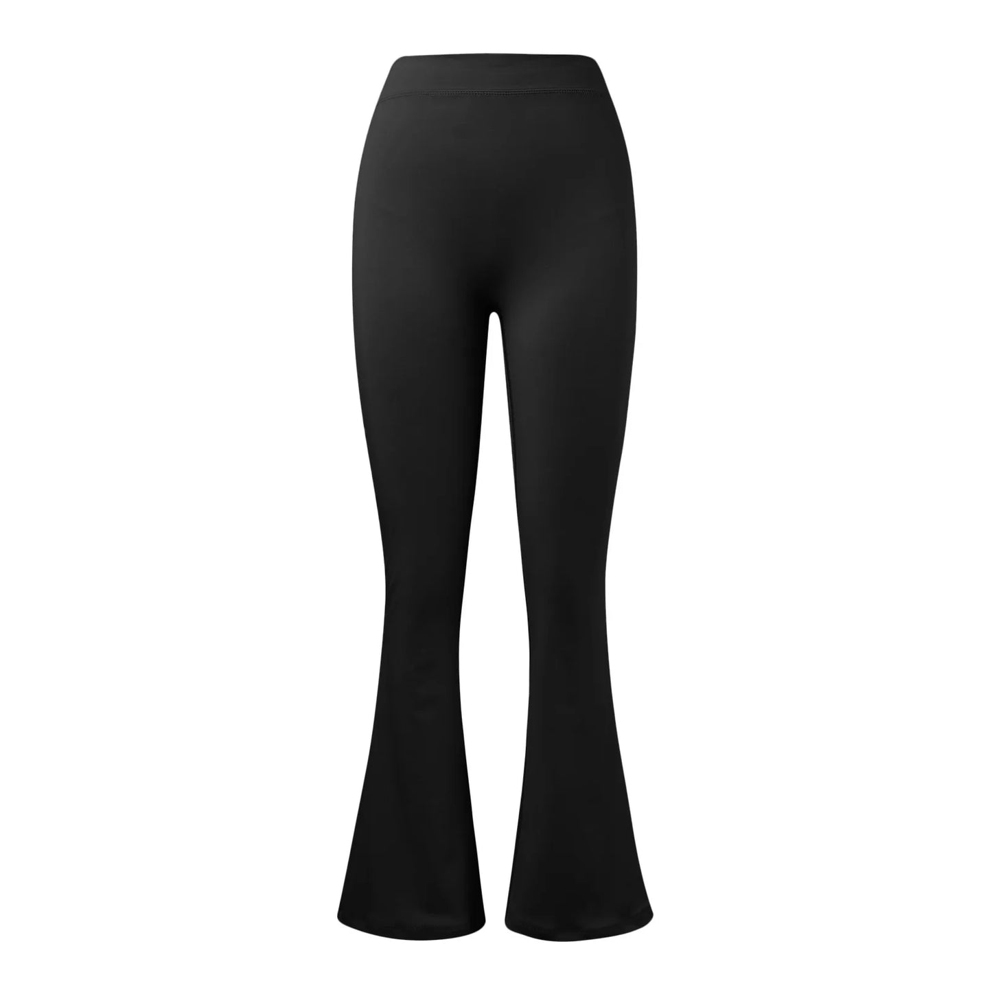 Leggings Fashion Micro Horn Leggings Women V-back Waist Sports Pants High Waist Push Up Butt Gym Pants Solid Slim Casual Leggings