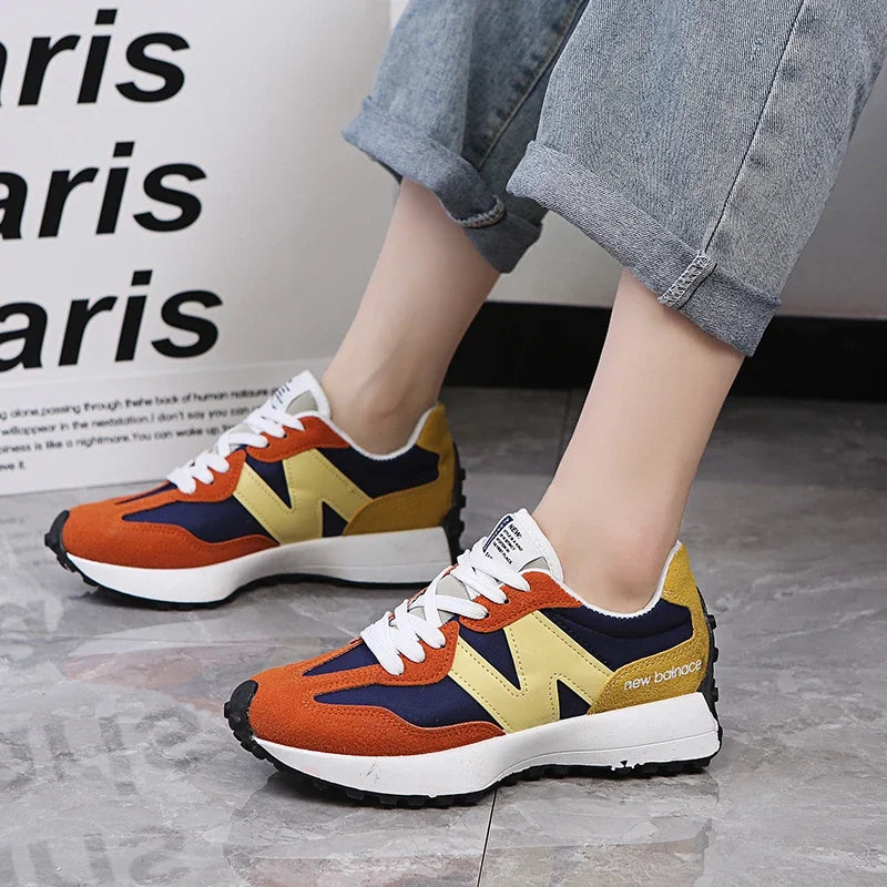 Women Sneakers Thick-Soled Dad Sneakers2025Summer Breathable Season Comfortable Sneaker