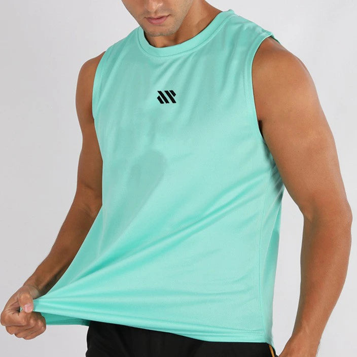 T-shirts Mannen Bodybuilding Tank Tops Gym Workout Fitness Mouwloos Shirt Running Kleding Stringer Singlet Zomer Toevallige Vest