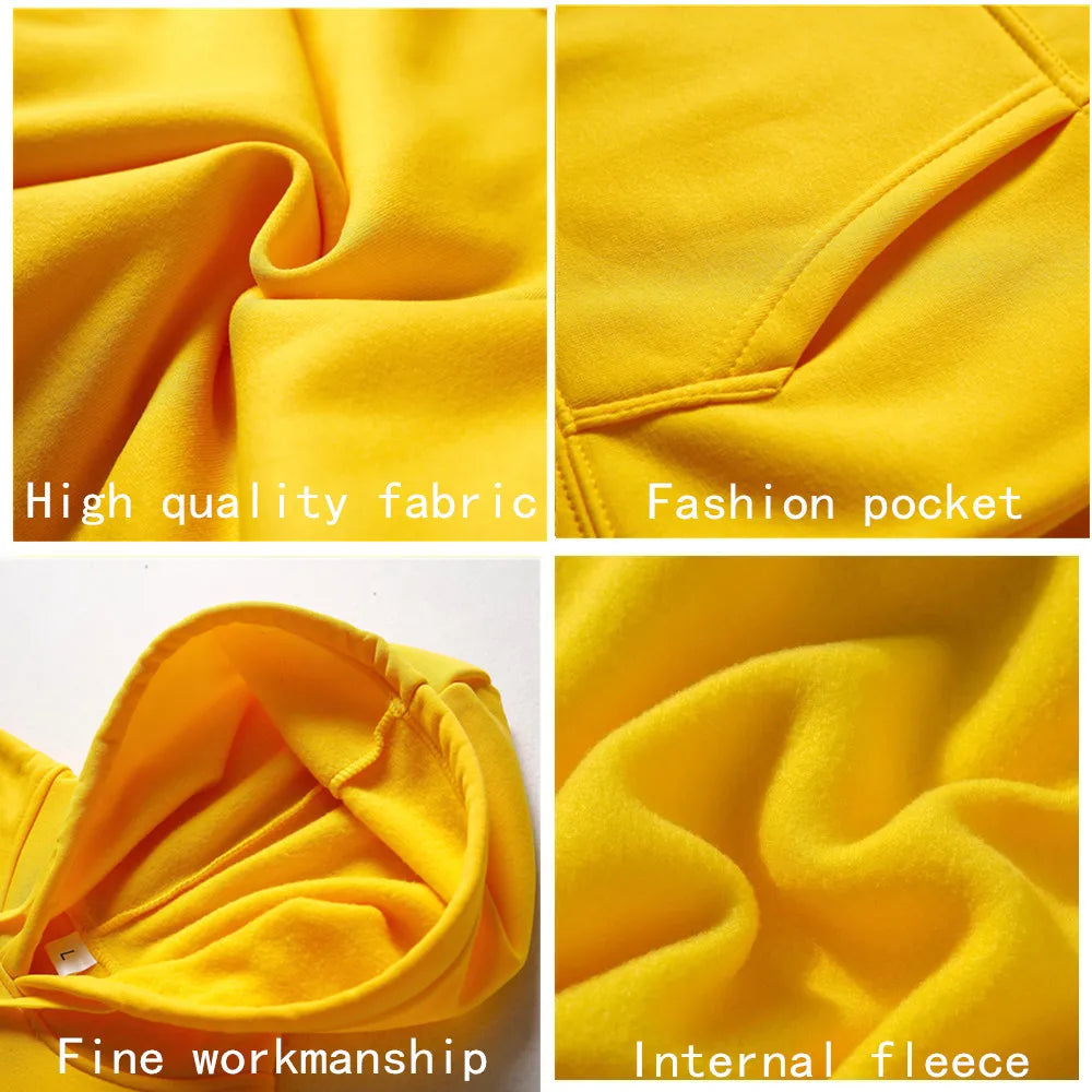 JUMPER Fashion Men's Women's Hoodies Spring Autumn Winter Casual Hoodies Sweatshirts Men Tops Solid Color Hoodie Sweatshirt Male