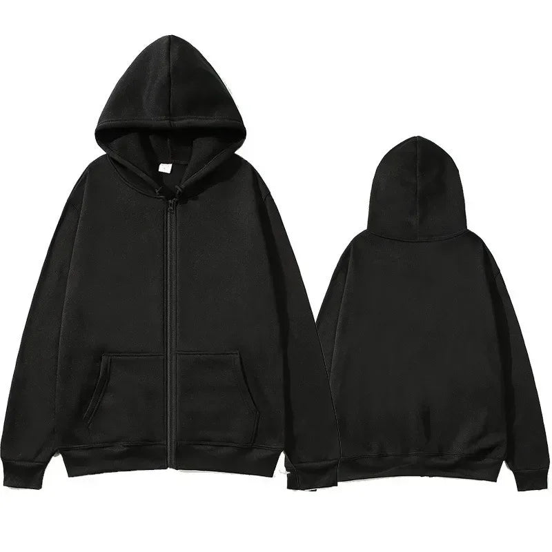 JUMPER men's and women's fashion trend hoodie outdoor sports travel hoodie casual hoodie with printed letters jacket size S-3XL