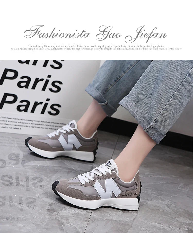 Women Sneakers Thick-Soled Dad Sneakers2025Summer Breathable Season Comfortable Sneaker