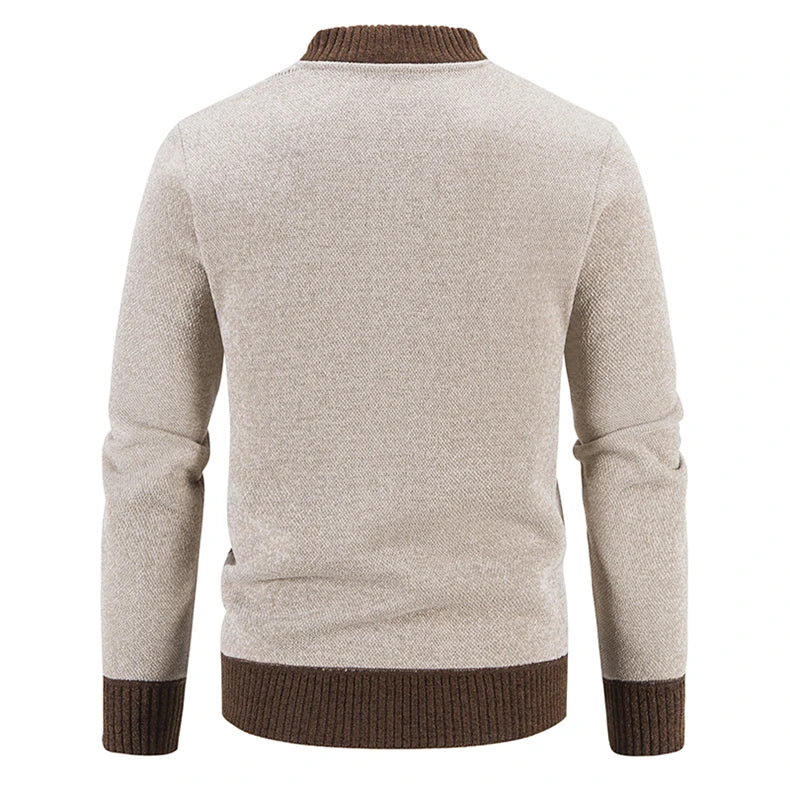 JUMPER New Knit Sweater Jackets Men's Korean Baseball Jumper Cold Blouse Streetwear Y2K Sweatshirts Male Trench Coat