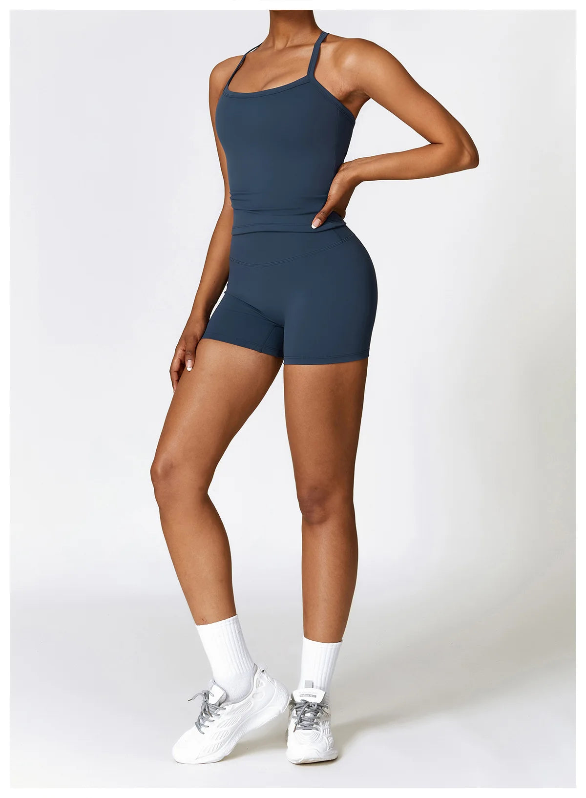 Legging 2PCS Seamless Yoga Set Women Workout Set Sportswear Gym Clothing Fitness Long Sleeve Crop Top High Waist Leggings Sports Suits