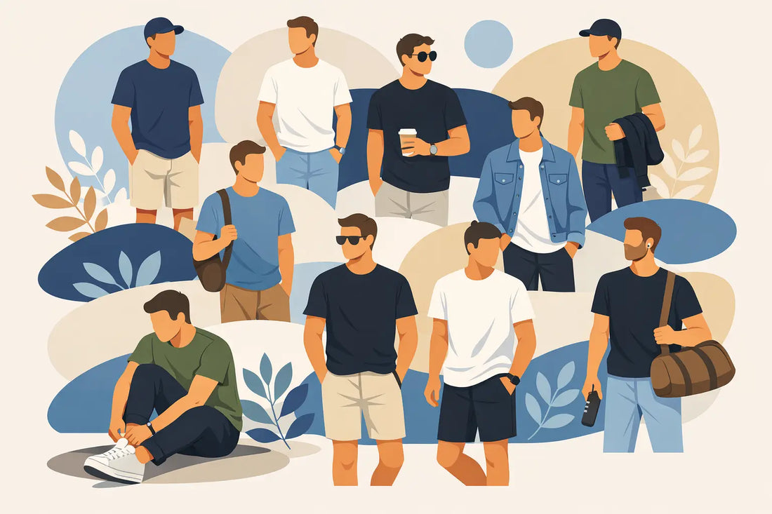 10 Men's T Shirt Outfit Ideas for Every Day