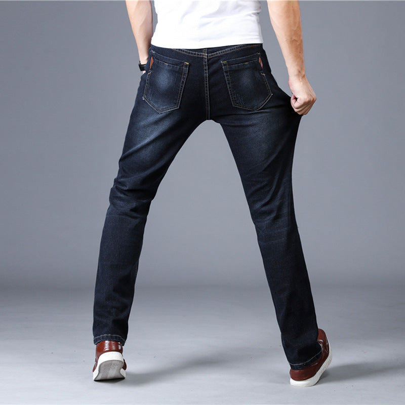 Men's Slim Men's Jeans Men's Jeans Men's Straight-leg Stretch Trousers