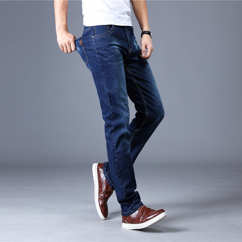 Men's Slim Men's Jeans Men's Jeans Men's Straight-leg Stretch Trousers
