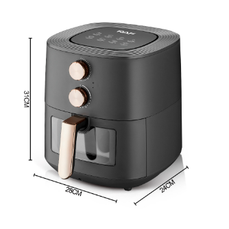 RAF European-style air fryer household large-capacity multi-function smart French fries visual air fryer 7.2L