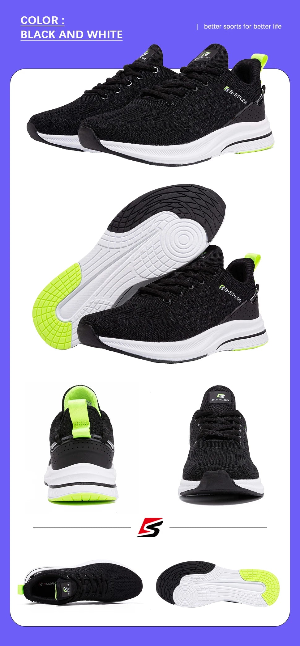 Sneakers Lightweight Running Shoes For Men New Men's Designer Mesh Casual Sneakers Lace-Up Male Outdoor Sports Tennis Shoes