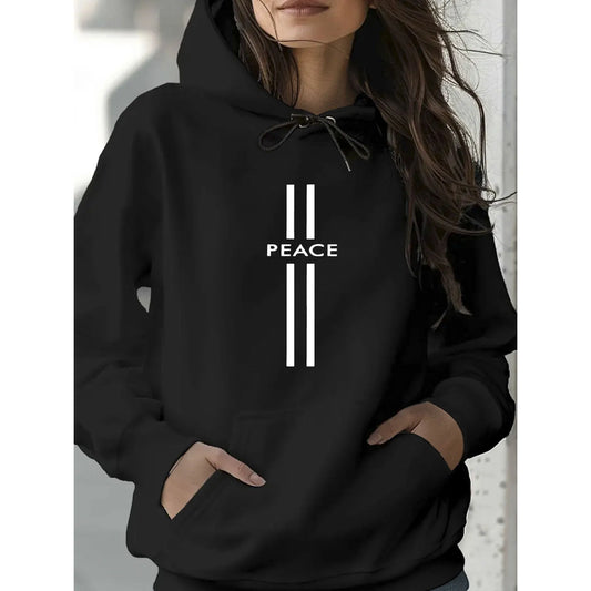 Kinitwear Women's Fall/Winter Pullover Sweatshirt One Color Leisure Standard Made in China