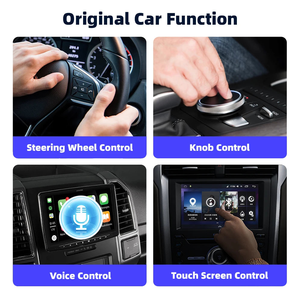 Keykeer New Super Mini Smart Adapter Wireless Dongle Android Auto Carplay Android Auto Carplay Adapter Media Play