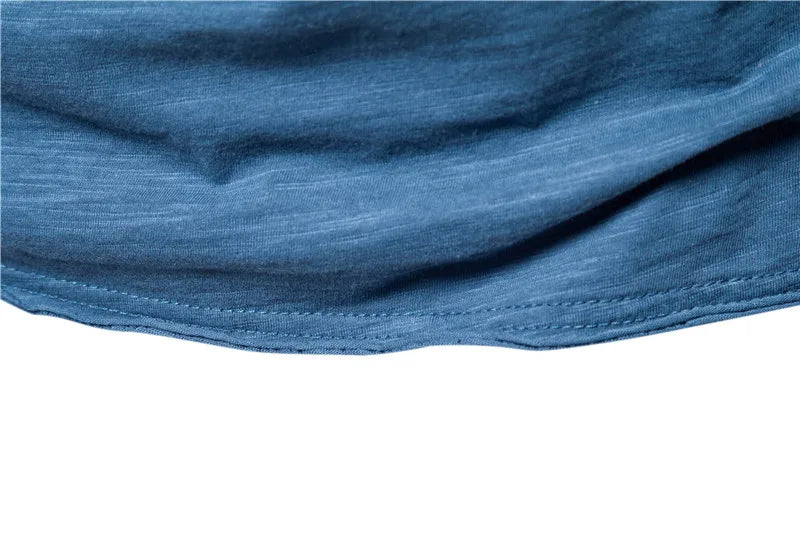 Men Short Sleeve Cotton Men T-shirt V-neck Fashion Design Slim Fit Soild T-shirts Male Tops Tees Short Sleeve T Shirt O-neck For Men