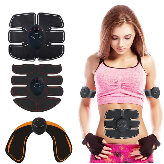 EQP Electric Muscle Stimulator EMS Wireless Buttocks Hip Trainer Abdominal ABS Stimulator Fitness Body Slimming Massager
