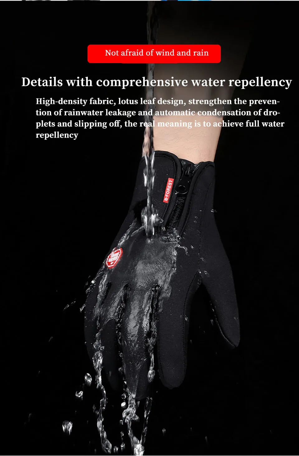 Touchscreen Winter Thermal Warm Cycling Bicycle Gloves Bike Ski Outdoor Camping Hiking Motorcycle Gloves Sports Full Finger