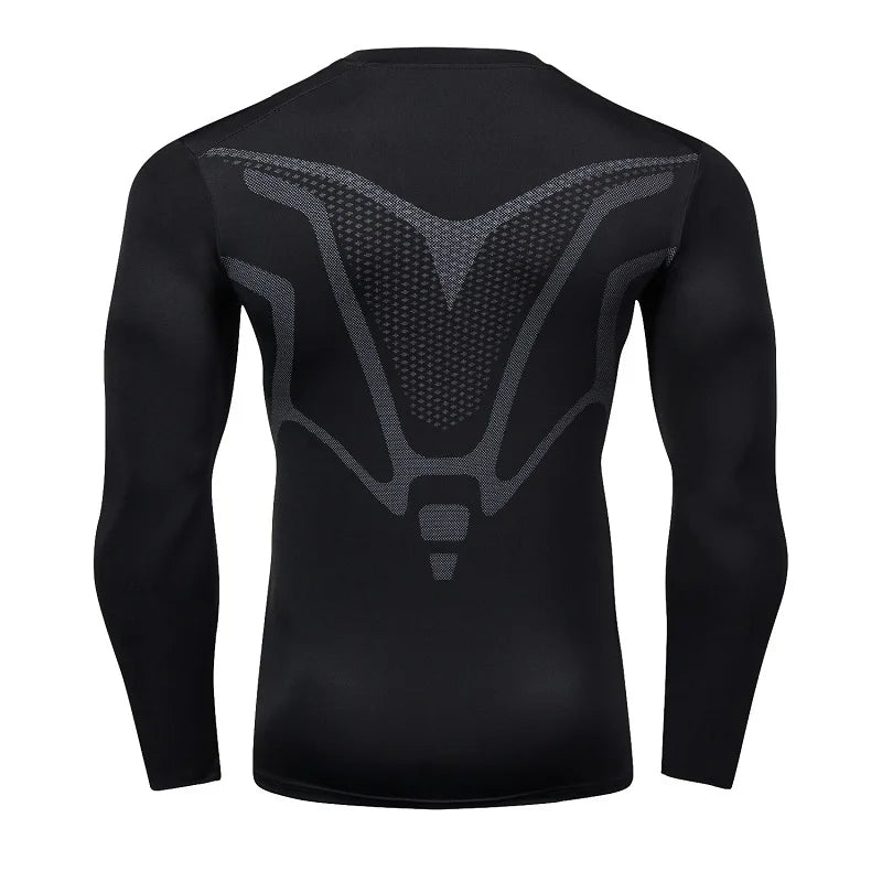 T-shirt Men Running Sport T Shirt Men Compression Fitness Tops Tee Quick DryTight Training Gym Sport Running Shirts Jersey