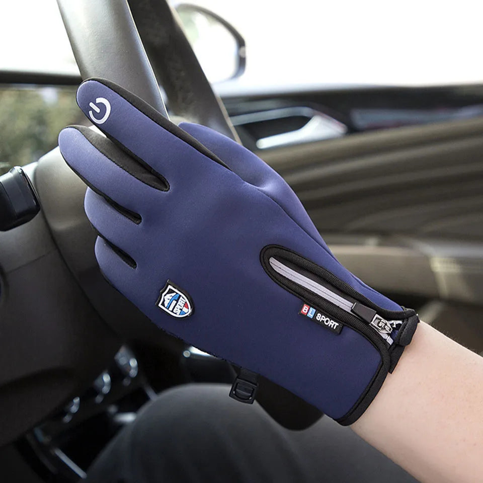 Touchscreen Winter Thermal Warm Cycling Bicycle Gloves Bike Ski Outdoor Camping Hiking Motorcycle Gloves Sports Full Finger