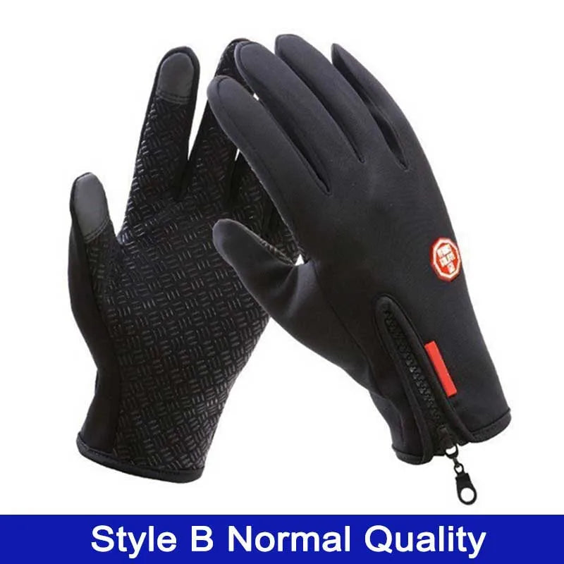 Touchscreen Winter Thermal Warm Cycling Bicycle Gloves Bike Ski Outdoor Camping Hiking Motorcycle Gloves Sports Full Finger