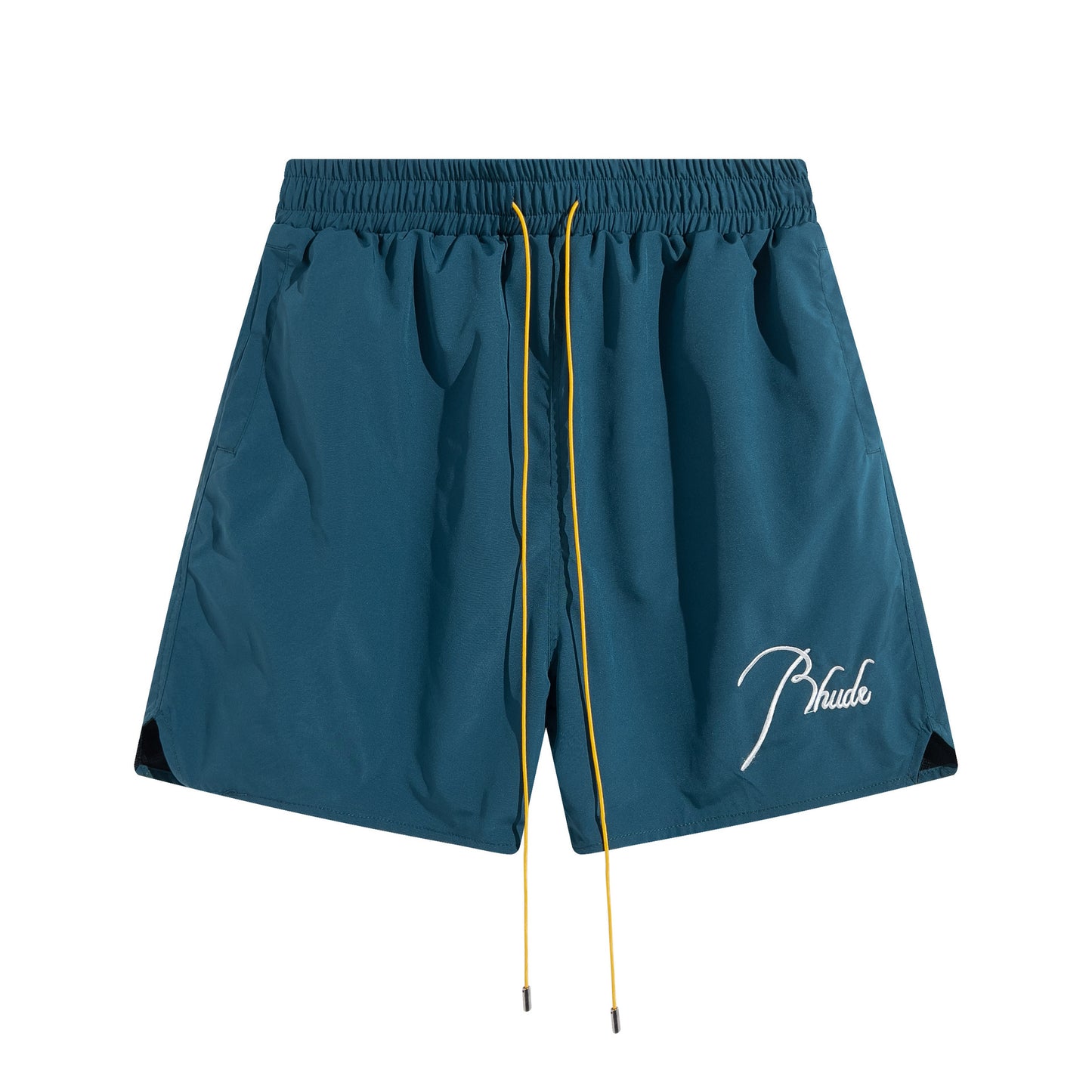 Cross-border foreign trade trendy brand RHUDE letter 3M reflective casual sports shorts for men and women American high street beach pants