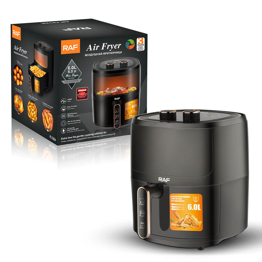 RAF European standard cross-border visual air fryer fully automatic electric French fries machine multi-functional household new large capacity