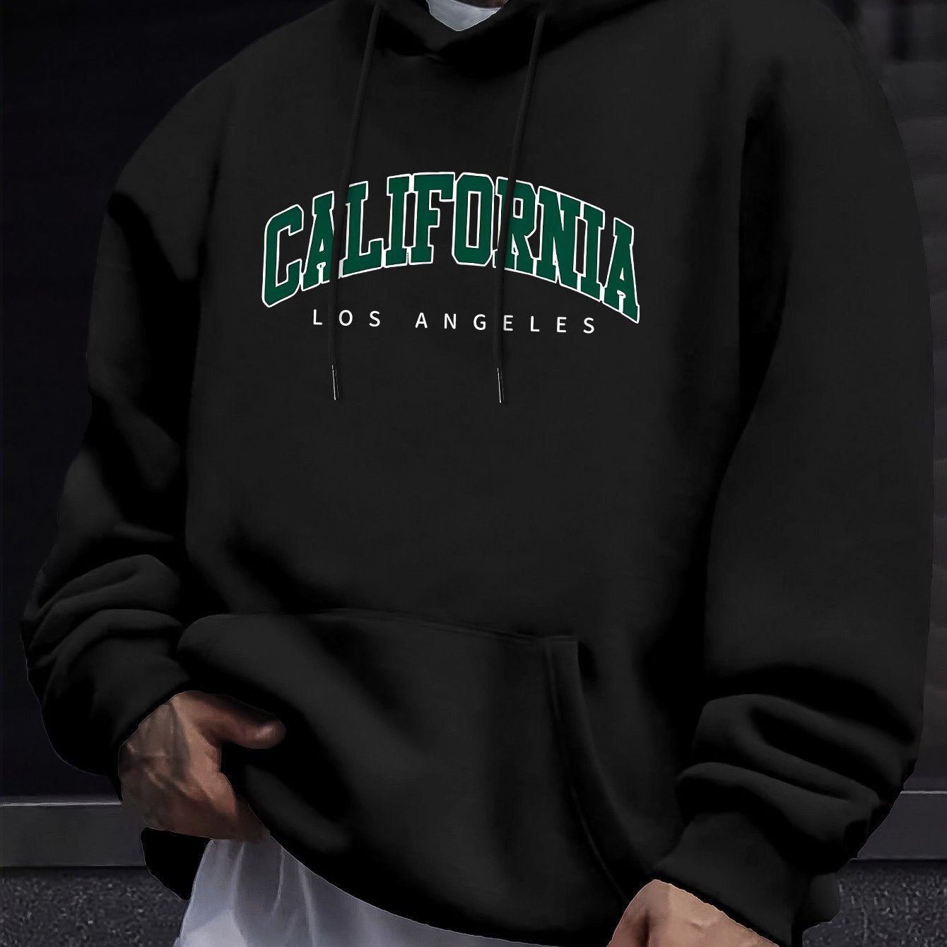 CALIFORNIA LOS ANGELES Alphabets Design printed men's fashio