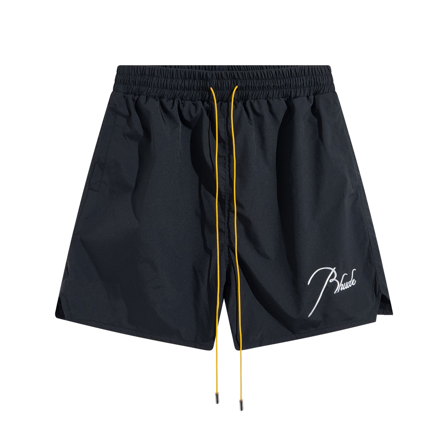 Cross-border foreign trade trendy brand RHUDE letter 3M reflective casual sports shorts for men and women American high street beach pants