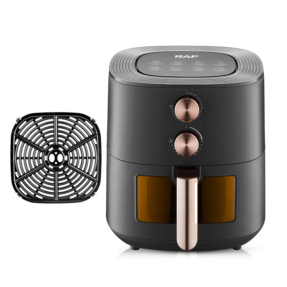 RAF European-style air fryer household large-capacity multi-function smart French fries visual air fryer 7.2L