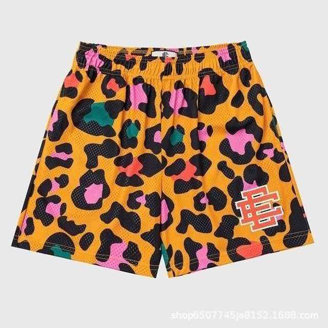 Cross-border hot sale euro size amazon TK sports mesh cloth shorts 3D digital print trendy beach pants wholesale