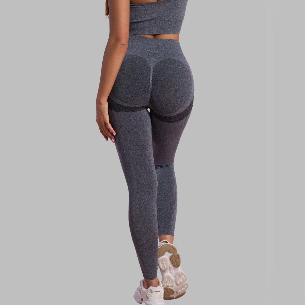 Peach buttocks gym pants women's high-waisted belly and buttocks lifting yoga pants can be worn outside for sports running training