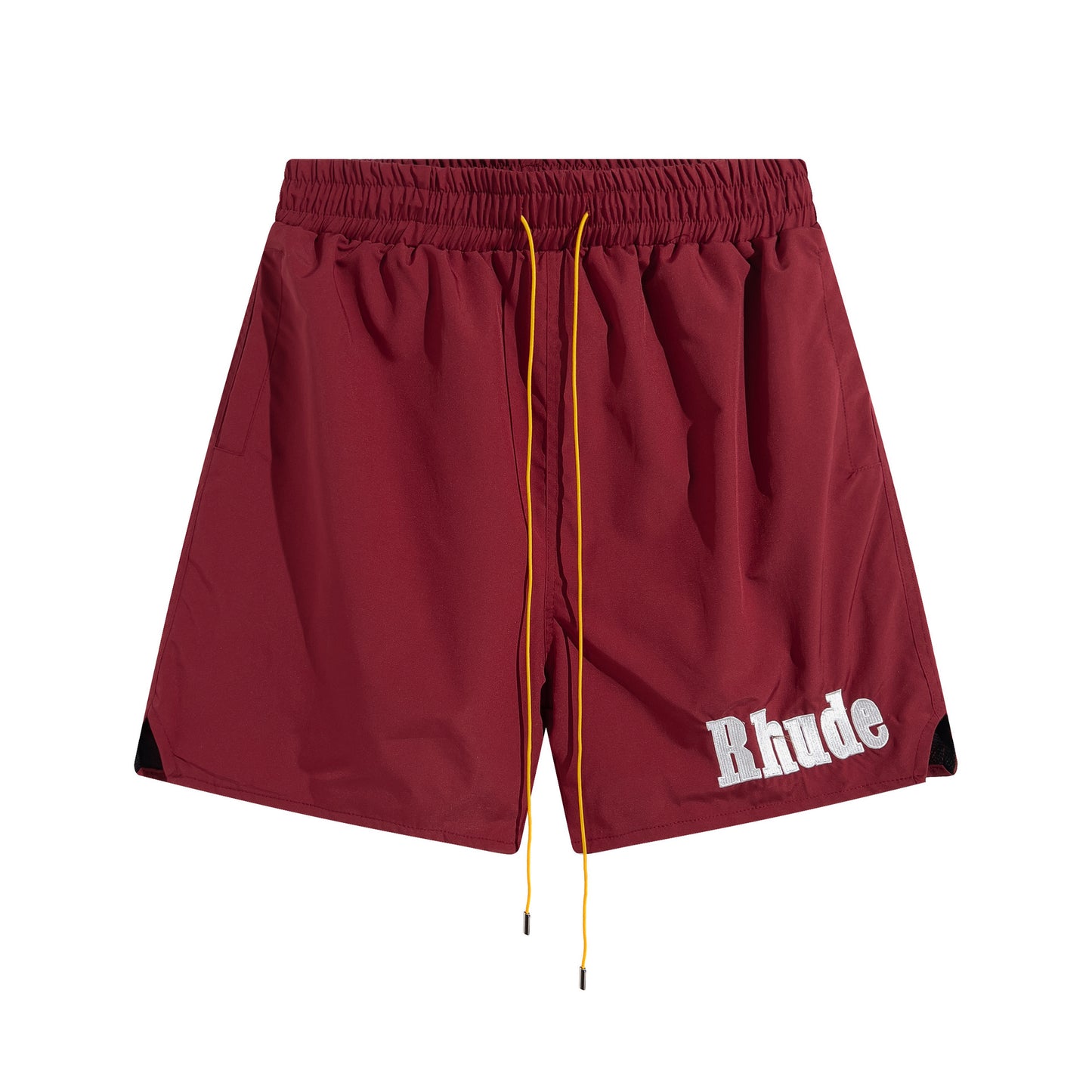 Cross-border foreign trade trendy brand RHUDE letter 3M reflective casual sports shorts for men and women American high street beach pants