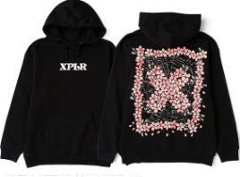 All designs are hot press printing - 360g combed cotton double-layer hood pocket sweatshirt - 2