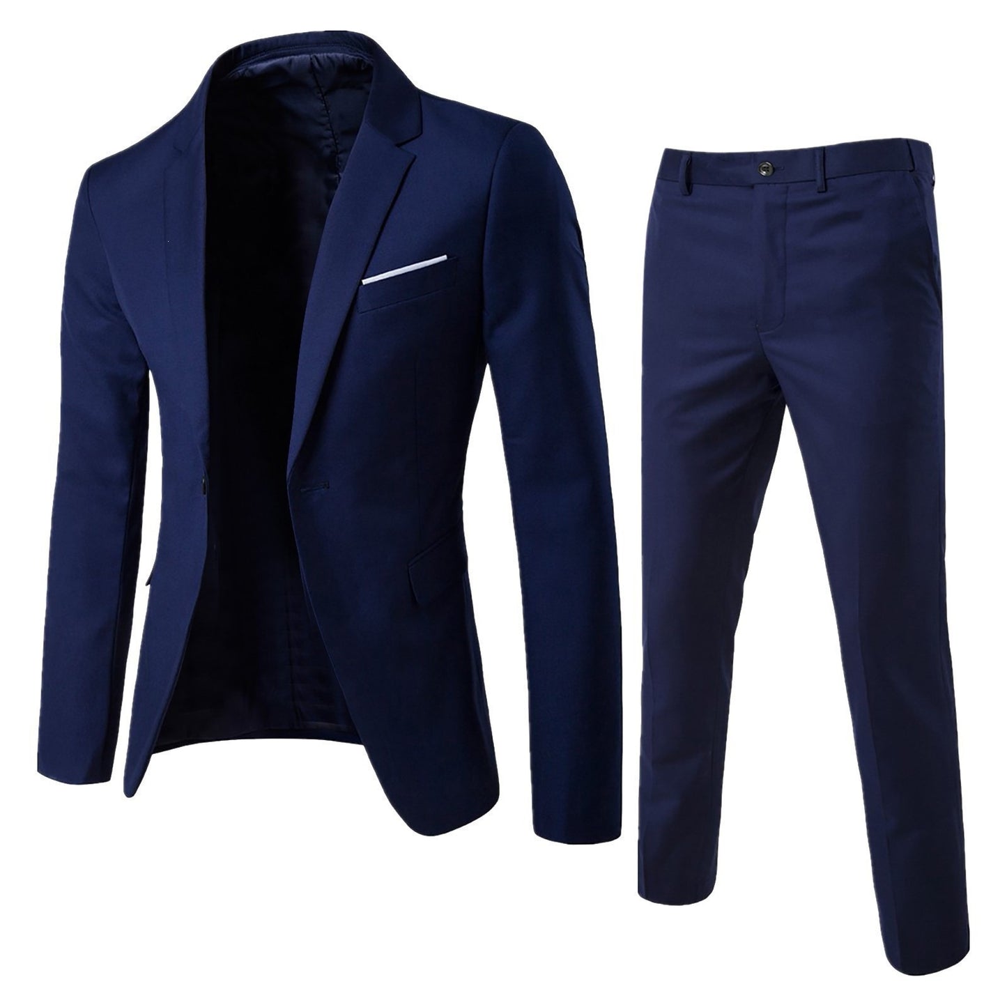 Cross-border foreign trade men's suit suit European and American casual suit trousers two-piece set wedding dinner suit jacket men