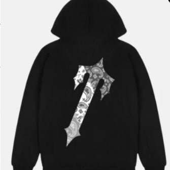All designs are hot press printing - 360g combed cotton double-layer hood pocket sweatshirt - 2