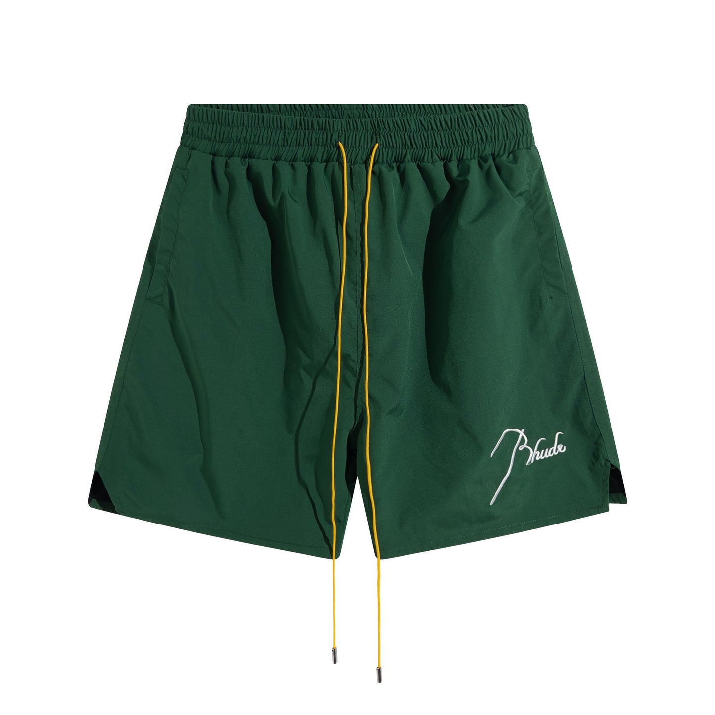 Cross-border foreign trade trendy brand RHUDE letter 3M reflective casual sports shorts for men and women American high street beach pants