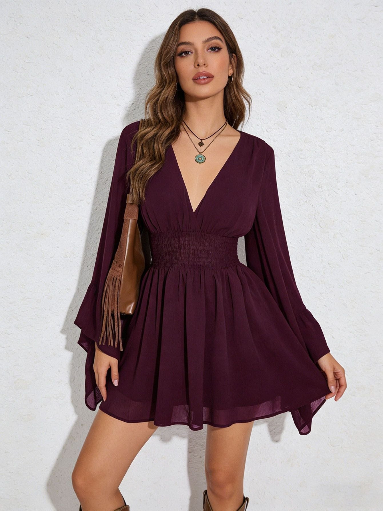 European and American cross-border women's clothing 2026 new slimming dress Amazon AliExpress hot sale factory wholesale