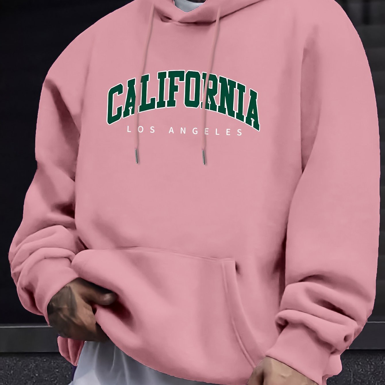 CALIFORNIA LOS ANGELES Alphabets Design printed men's fashio