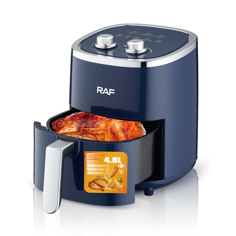 New oil-free automatic electric fryer household large-capacity low-fat air fryer intelligent French fries machine