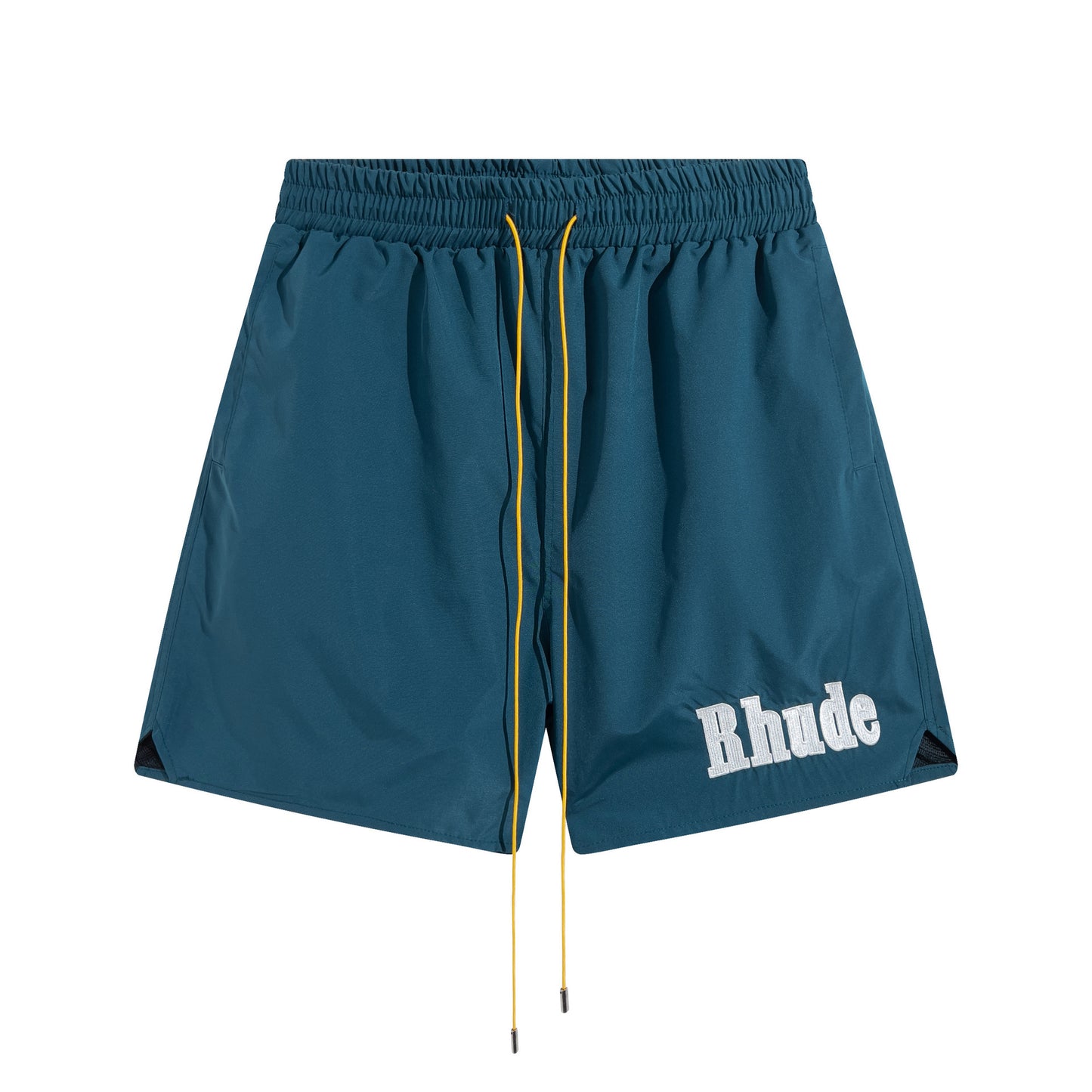 Cross-border foreign trade trendy brand RHUDE letter 3M reflective casual sports shorts for men and women American high street beach pants