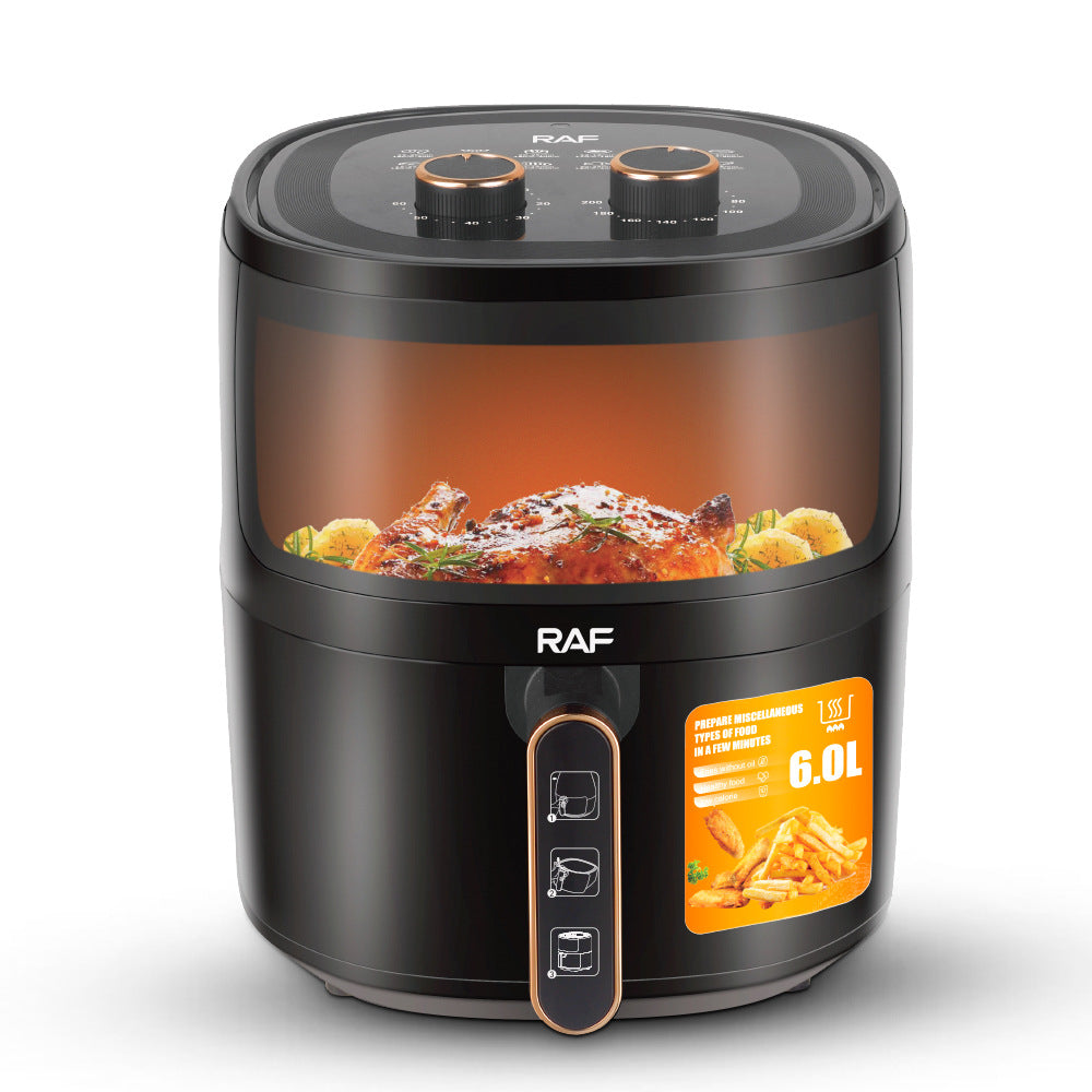 RAF European standard cross-border visual air fryer fully automatic electric French fries machine multi-functional household new large capacity